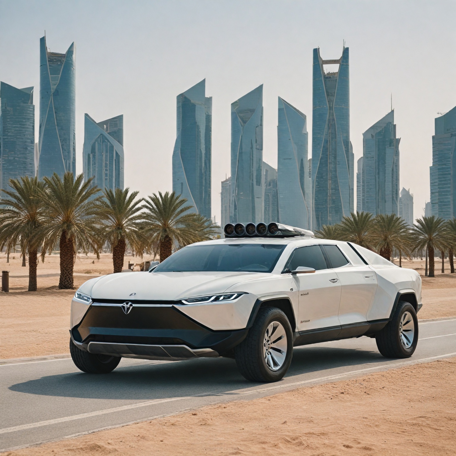 Unveiling the Fascinating World of Qatari Cybertrucks, Elite Camels, and Trillion-Dollar Vows in Gulf Countries